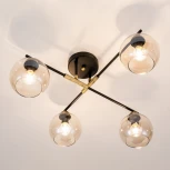 Люстра потолочная на штанге Анри CL124145 (220V, шар)