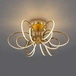 Потолочная люстра RGB на штанге Citilux Salma Smart CL224A162 (LED, 220V, голосовое управление, пульт управления, управление смартфоном, умный дом - Алиса, Маруся, Экосистема Сбер)