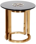 Журнальный стол Garda Decor GD-ET002 (Золото/Черный)
