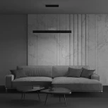 Подвесной линейный светильник Step 3000K 1x30Вт 120° LED Maytoni Technical P010PL-L30B (220V, на тросе)