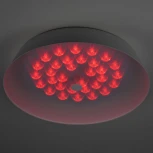 Потолочный светильник круглый светодиодный с пультом регулировкой цветовой температуры и яркости ЭРА SPB-6-60-RC Locus RGB (220V, круглые)