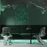 Гибкий неон 10x4 24В 9,6 Вт/м Green IP67 5м Maytoni Изгиб поперек оптической оси 432040