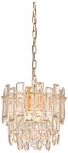 Подвесная люстра Fluorite Constancia FL1063-5P (220V, хрусталь, на цепи)