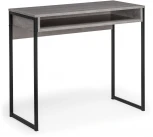 Письменный стол Notta Лео Лофт бетон / черный матовый 489678