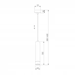 Подвесной светильник Elektrostandard DLN106/DLN107 DLN107 GU10