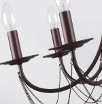 Подвесная люстра F-Promo Plini 2590-7P (220V, на цепи, свеча)