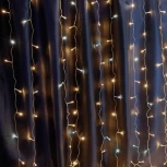 Светодиодная гирлянда Feron 41630 CL24 занавес 3*3м + 3м 2700К ,c питанием от сети, с эффектом стробов