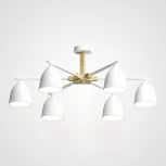 Потолочная люстра на штанге Noa 6 White ImperiumLoft Noa01 (183469-26) (220V)