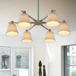 Потолочная люстра на штанге Natura A Blue 6 ImperiumLoft Naturaab (177991-26) (220V)