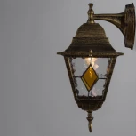 Настенный фонарь уличный Arte Lamp Berlin A1012AL-1BN