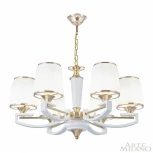 Подвесная люстра Arte Milano Florentia-2457 302457/6 Wh/Gd (220V, на цепи)
