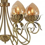 Подвесная люстра Lumien Hall Olivi 3304/8H-ABPAB-AM