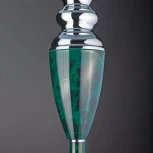 Торшер Eurosvet 9 009/1T GR (220V, выключатель, круглые, под старину)