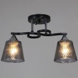 Потолочная люстра на штанге Reluce 06089-0.3-02 BK+CR (220V)