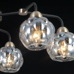 Потолочная люстра на штанге ILLUMICO IL0447-6CSQ-79 BK