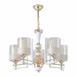 Подвесная люстра Arte Milano Florentia-6087 306087/5 Wh/Gd (220V, на цепи)