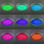 Потолочный светильник RGB круглый светодиодный с пультом Citilux Enzo CL753452G (220V, круглые)