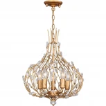 Подвесная люстра Favourite Batun 2020-5P (220V, на цепи, подсвечник, свеча)