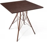 Стол SHT-T2/80/80 ЛДСП медный/венге Sheffilton SHT-T2 1779360201