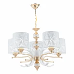 Подвесная люстра Arte Milano Florentia-2097 302097/5 Wh/Gd (220V, на цепи)