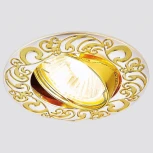 Встраиваемый точечный светильник Ambrella 710 PS/G (220V)