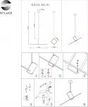 Подвесной светильник ST Luce Gaia SL6113.423.01 (LED, 220V, на проводе)