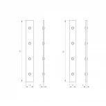 Комплект коннекторов MAG-CON-2540-UP-SIDE (BK) (Arlight, Металл) 034910