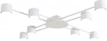 Потолочная люстра на штанге Lumion Benua 8305/8C белый, металл/акрил GX53 LED 8*7W 220V