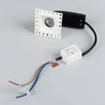 Встраиваемый точечный светильник под гипсокартон MS-RIALTO-TRIMLESS-S40x40-9W Day4000 (WH, 36deg, 230V) (Arlight, IP20 Металл) 048327 (LED)