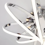 Потолочная люстра Eurosvet Evia 90100/5 хром (LED, 220V)