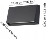 Архитектурная подсветка светодиодная Eglo SPONGANO 900887 (220V, IP65)