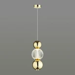 Подвесной светильник Crystal 5008/7LA (LED, 220V, на проводе, шарики)