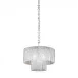 Подвесная люстра каскадная Vitaluce V5321-9/8+1 (220V, хрусталь, на цепи)