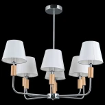 Потолочная люстра на штанге ILLUMICO IL0029-8PSQ-19 CR (220V)