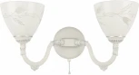 Бра с выключателем Arte Milano AM343837 347837/2W WT+SL (220V)