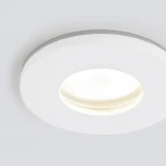 Встраиваемый точечный светильник Elektrostandard 125 MR16 белый матовый (220V, круглые, IP44)