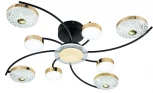 Потолочная люстра Divita 10208/8 LED*110W Black/Gold