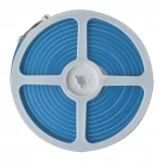 Гибкая светодиодная лента катушка 5м синий свет Uniel Neon ULS-N01-2835-120LED/m-6mm-IP67-DC12V-9W/m-5M-BLUE блистер