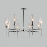 Потолочная люстра на штанге Eurosvet Prism 60143/8 хром (220V)