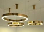 Подвесной светильник (люстра) Light Ring Horizontal D60 Золото ImperiumLoft 40.1454-60 (177928-22) (LED, 220V, на тросе, кольцо)