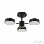 Потолочная люстра на штанге Arte Milano Ferrara 250906/3B Bk (LED, 220V, круглые)