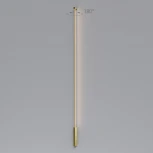 Настенный светильник светодиодный Elektrostandard Alto 40134/LED латунь 3000K (220V)