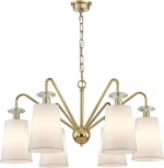 Подвесная люстра Newport 4620 4626/С gold (220V, на проводе)