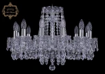 Подвесная люстра Art Classic 11.23 11.23.12.200.Cr.Dr (220V, хрусталь, на цепи, подсвечник, свеча)