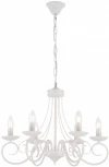 Подвесная люстра Arte Milano AM349159 349159/6 WT (220V, на цепи, подсвечник, свеча)