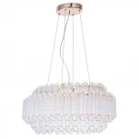 Подвесная люстра Arte Lamp Jastin A2848SP-5GO (220V, хрусталь, на тросе, круглые)