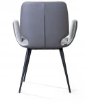 Стул с подлокотниками Top Concept Adam, рогожка комби серый