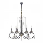 Подвесная люстра Arti Lampadari Casabona E 1.1.6.501 B (220V, на цепи, подсвечник, свеча)