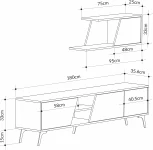 ТВ тумба LEVE FIONA TV UNIT LEV00566