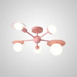 Потолочная люстра на штанге Hendy Pink ImperiumLoft Hendy01 (194954-23) (220V, шарики)